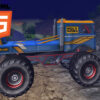 monster truck montain offroad mobile