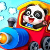 baby panda train driver