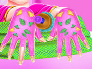 Propreté des mains à cause anges Taylor